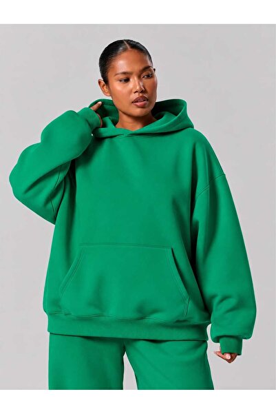 BENROMA 3 Yarn Combed Cotton Plus Size Unisex Sweatshirt Df3