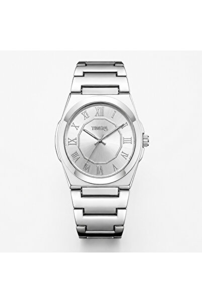 TIMERA Timera Analog Silver Wrist Watch with Metal Strap and Roman Numeral Dial