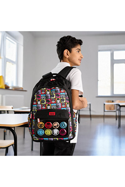 Generic Brand High Quality Print School Bag/Backpack with Adjustable Straps a...