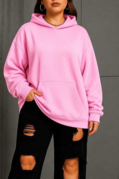 BENROMA 3 Yarn Combed Cotton Plus Size Unisex Sweatshirt Df1