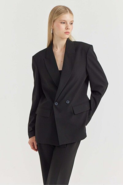 PAULMARK Women's Double Breasted Jacket