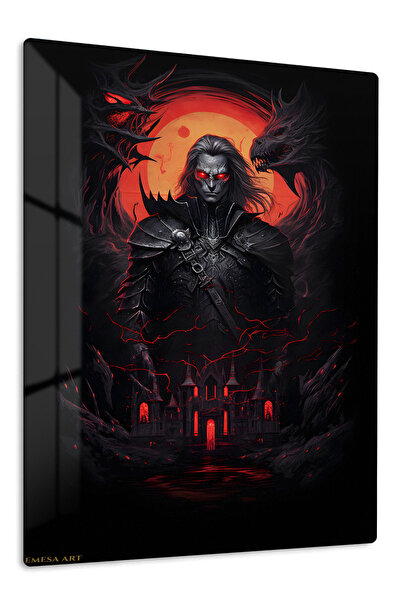 Emesa Art Dracula Anime Metal Wall Art