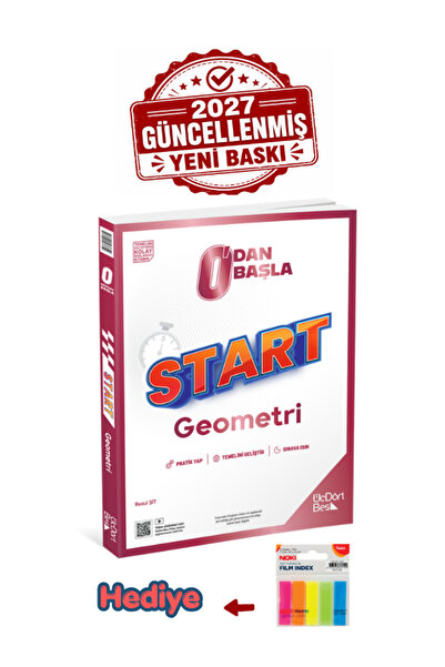 Üç Dört Beş Yayıncılık Üçdörtbeş Yayıncılık 345 0'dan Geometri Soru Bankası 2...