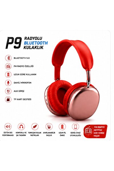 BlueTeam P9 KAFA ÜSTÜ BLUETOOTH KULAKLIK