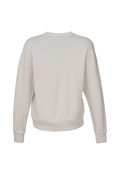 hummel Dellax Kadın Açık Gri Spor Sweat 922548-9719
