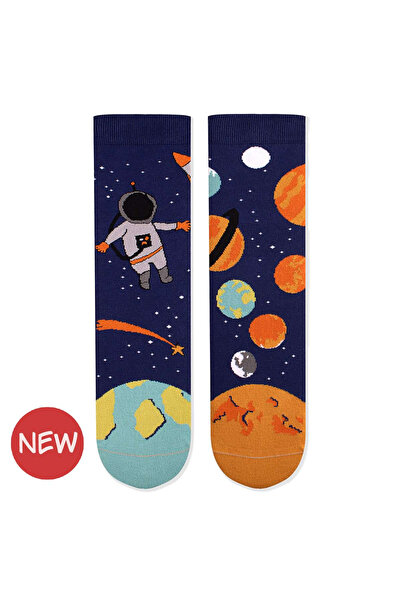Pirin Hill Șosete de bumbac Arty Socks Astronaut și Planete Albastre