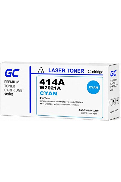 Generic 414A Compatible Toner Cartridge (W2021A) for HP Color LaserJet Pro M4...