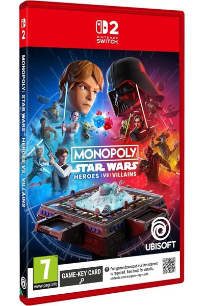 CERTEZA Monopoly Star Wars Heroes vs Villains for Nintendo Switch 2 - New Ori...