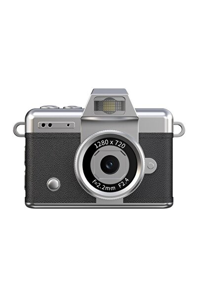 Canon ACTON Picco Flex Flip Ekranlı Retro Photo Kamera - Siyah