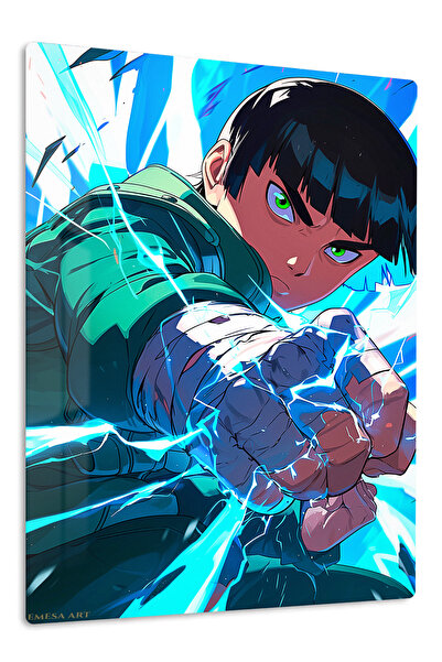 Emesa Art Rock Lee Anime Metal Wall Art
