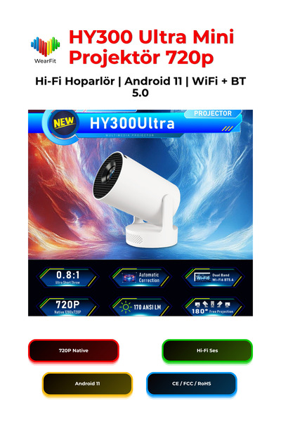 HY300 ULTRA PROJEKSİYON (720p)