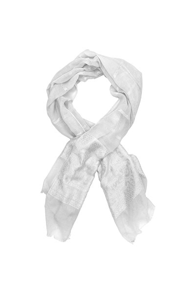 GIFT-ME.GR Γυναικεία Βραδινή Εσάρπα/Πασμίνα, Ύφασμα Γάζας/Ζακάρ με σχέδιο Pai...