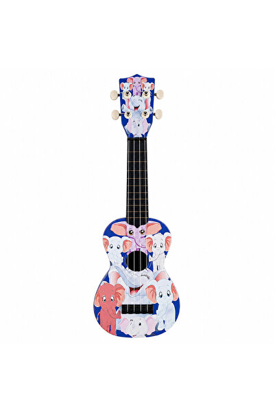 Hawaii Hawaiian Kompozit Fil Desenli Soprano Ukulele