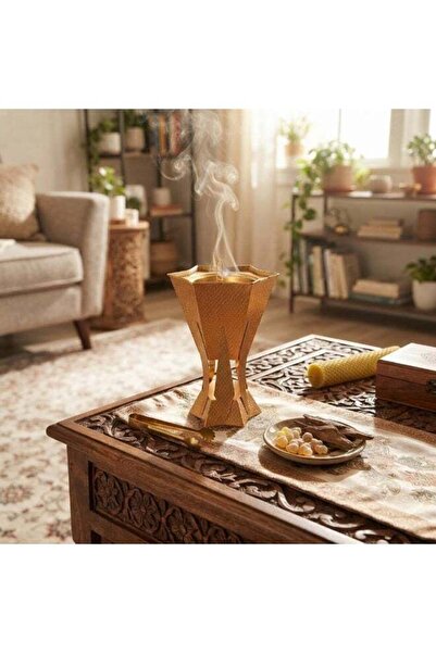 SOLETER مبخرة عربية الطراز للمنزل واليوغا والتأمل والعلاج بالروائح - ديكور إب...