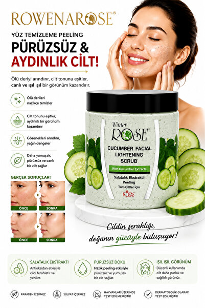 Salatalık Yüz Temizleme Peelingi 500ml