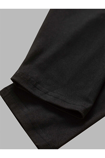 Deocept Tricou bluză cu mânecă lungă, cu decolteu în V, din bumbac imprimat