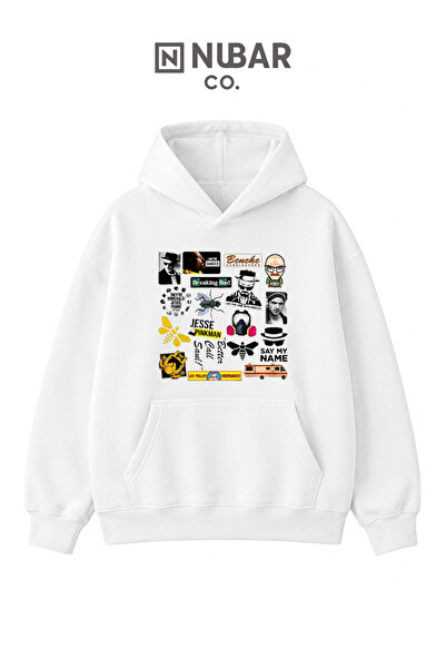 PANDORICA Φούτερ με στάμπα Breaking Bad, Unisex, με 3 κλωστές, υψηλής ποιότητ...