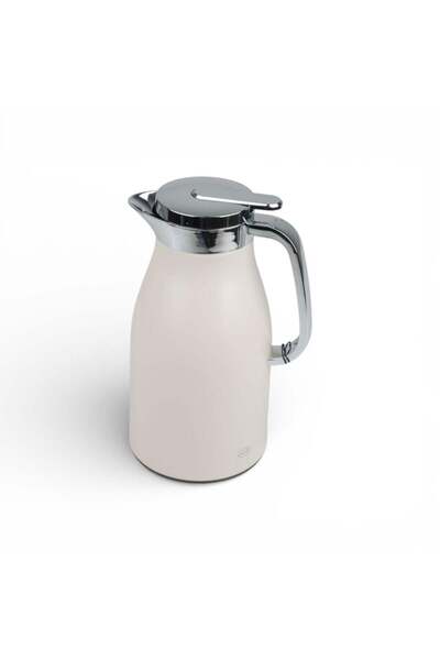 SOLETER Karwan Press Thermos 1 Liter Beige – Stainless Steel Coffee Pot with ...