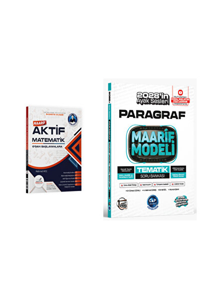 Aktif Öğrenme Yayınları Aktif Öğrenme Maarif Aktif Matematik ve Çap Paragraf ...