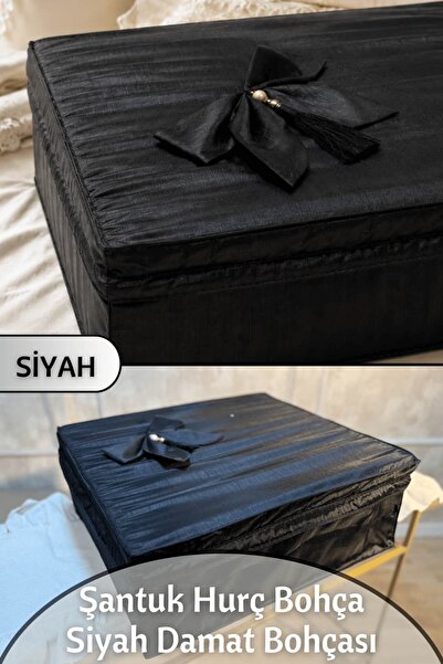 Dantelux Special Shantuk Bowknot Zippered Groom's Suit Bag - Black Groom's Su...