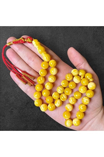 OEMS 12mm Lebanese Amber Sand Prayer Beads