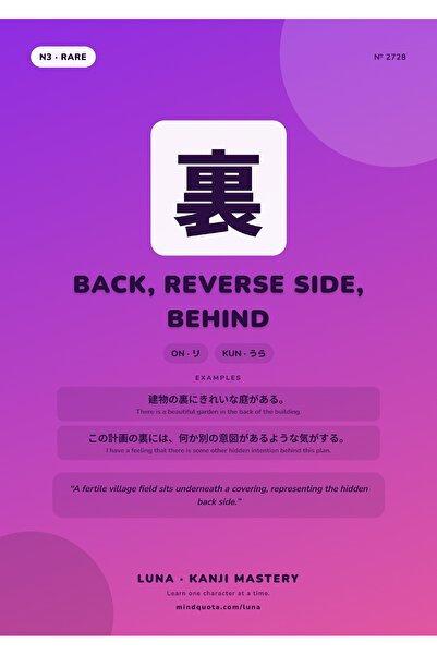 OEM Poster Infografic Kanji Spate si Partea Inversa, Scriere Japoneza, Carton...