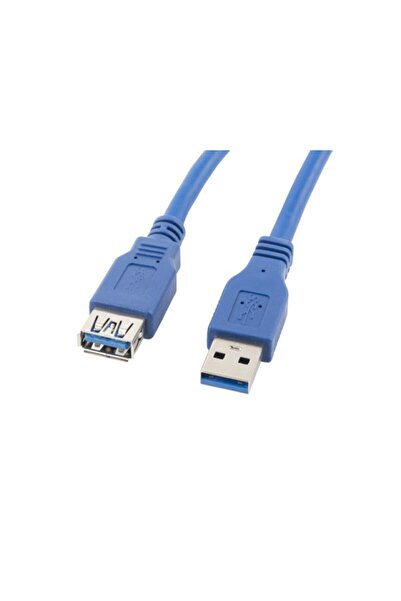Lanberg Cablu Prelungire USB USB 3.0 USB-A Tată la USB-A Mamă 3m Albastru