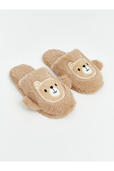LC Waikiki Woman Beige Slipper Boots