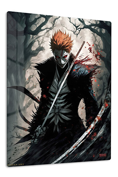Emesa Art Ichigo Kurosaki Anime Metal Wall Art