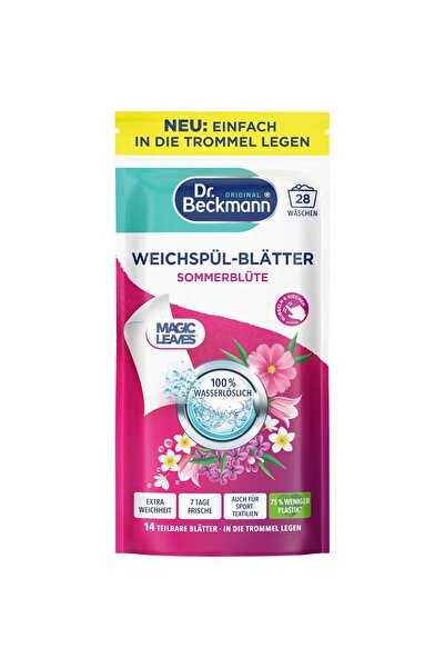 OEM Dr. Beckmann Foi de balsam pentru rufe, Summer Blossom, 28 de spălări, 62 g