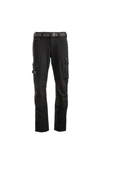 KRAMP Pantaloni unisex 2XL talie 41-45 " negri elasticitate 4 direcții Kramp, KW202545001114
