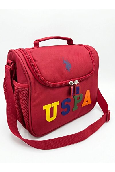 U.S. Polo Assn. Cutie de prânz pentru copii, cu curea de umăr, pentru grădini...