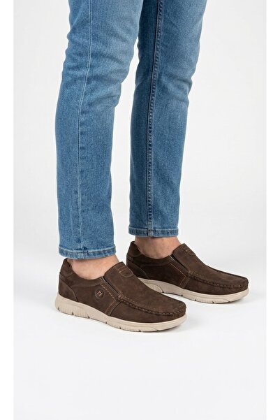 Slope Men's Daily Brown Genuine Leather Comfortable Shoes 219