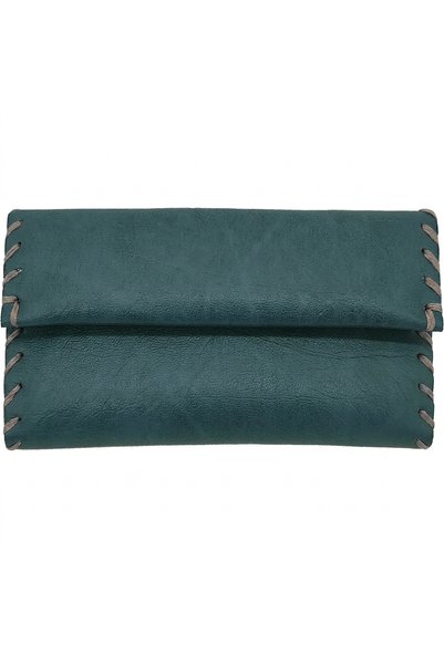 GIFT-ME.GR Θήκη Καπνού Unisex - Δέρμα Vegan - Κλείνει με Μαγνήτη - Σκούρο Μπλε 3