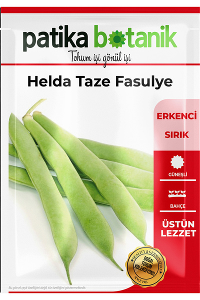 Patika Botanik 40 Adet Ata Tohumu Helda Fasulye