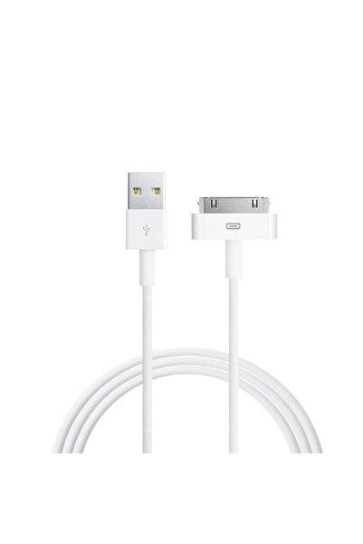Taimi كابل USB بـ 30 دبوسًا بطول 6 أقدام باللون الأبيض - كابل شحن ومزامنة عال...