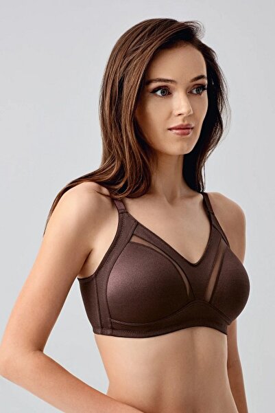 2755452 New Bra 35-6001 Wireless Supportless D Cup Bra