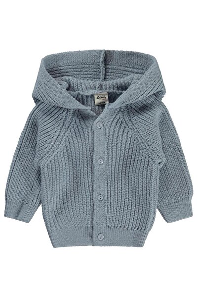 Civil Baby 4522 Cardigan cu urechi de ursuleț pentru 6-18 luni - Albastru