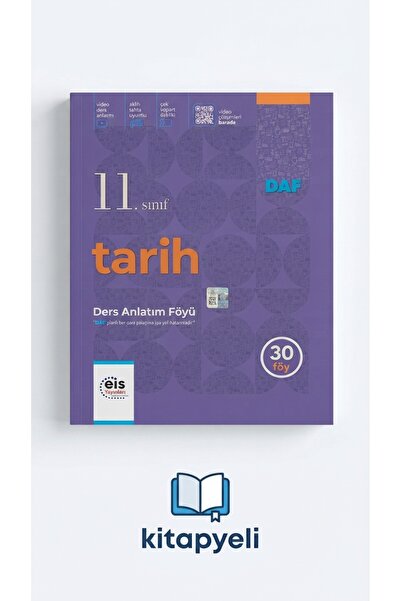 eis Yayınları Eis 11.sınıf DAF Tarih MAARİF 2027 Baskı Ders Anlatım Föyü