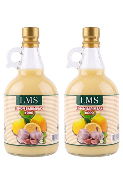 maisha&huile LMS Limon Sarımsak Kürü 2000 ML - El Yapımı %100 Doğal ve Saf