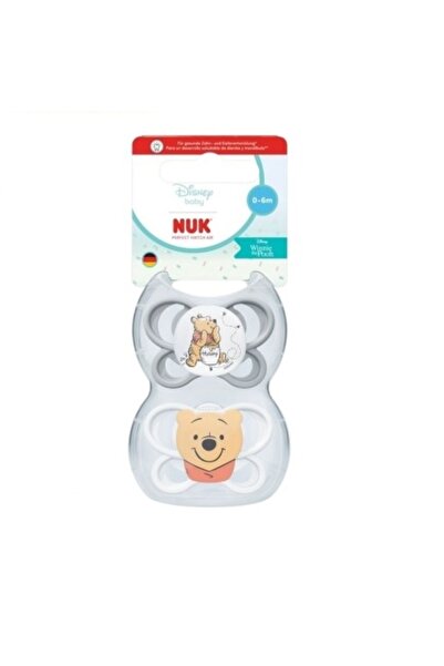 Nuk Perfect Match Air Silikon Damaklı Emzik Disney Winnie The Pooh 0-6 Months