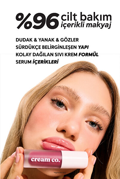 Cream Co. Cupcake Lip Balm & Toasted Rose Glow Tint İkili Birthday Duo Özel Set | Gülkurusu Makyaj İkilisi