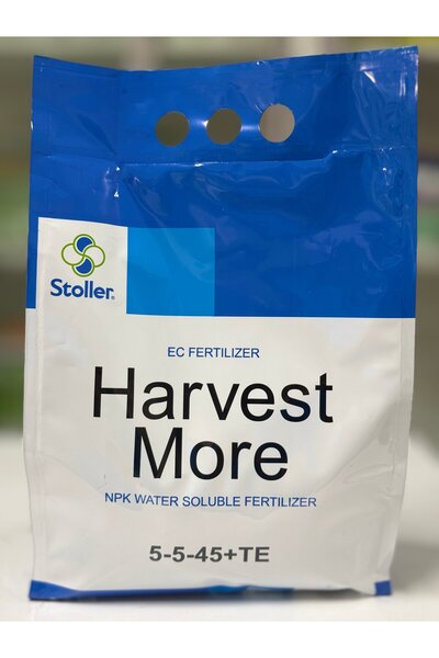 STOLLER HARVEST MORE 5-5-45 Meyve İritici ve Olgunlaştırıcı NPK Gübresi 2.5 KG