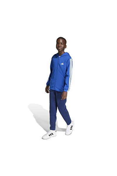 adidas Ke0990-C J 3S ft Ts 220 Children's Tracksuit Set Blue