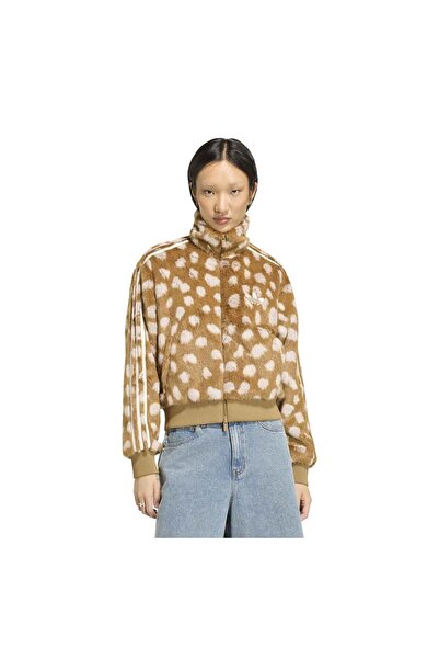 adidas Kt2142-K Aop Jkt Women's Jacket Brown