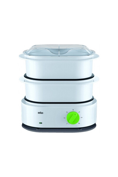 Braun FS 3000WH Συλλογή Tribute Λευκός Ατμομάγειρας 300100