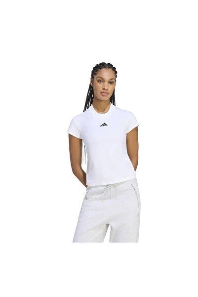 adidas Kf6371-K W Z.N.E. Bb Tee Women's T-Shirt White