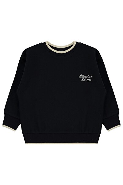 Civil Boys Pike Active 2-5 Years Sweatshirt - Black