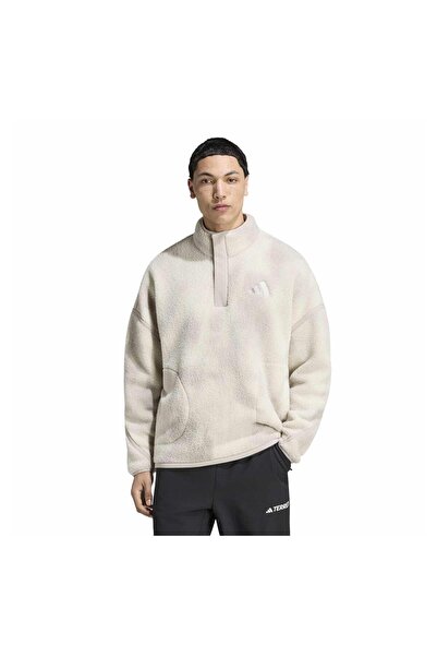 adidas KS2314-E Mt Ess Hp Aop Erkek Sweatshirt Krem