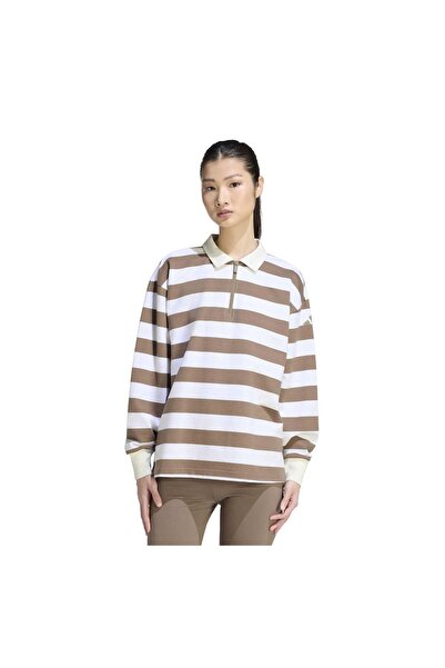 adidas KF6252-K W Sl+ Ft Ls Pl Tricou de damă kaki